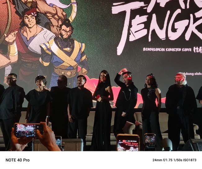 Gala Premier Film di Epicentrum XXI Kuningan, Jakarta Selatan, Jumat (22/8) [Selvianus Kopong Basar]